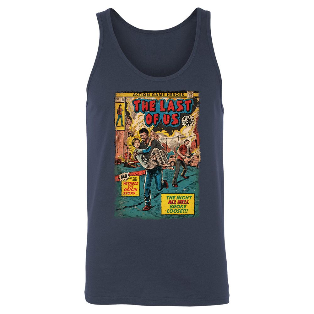 Unisex Jersey Tank - 7BL1Q9MF - Navy - 2