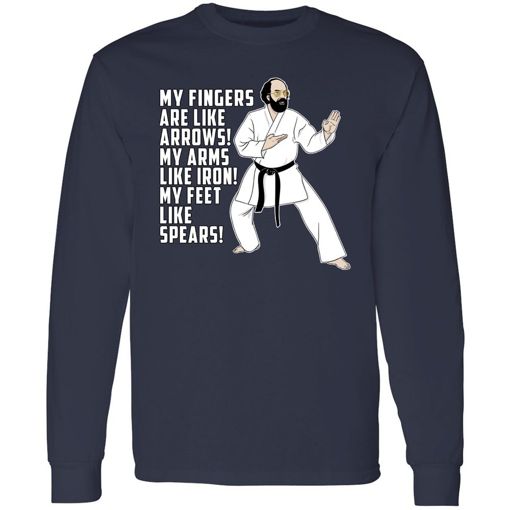 Long Sleeve T-Shirt - YVR1RSG4 - Navy - 2
