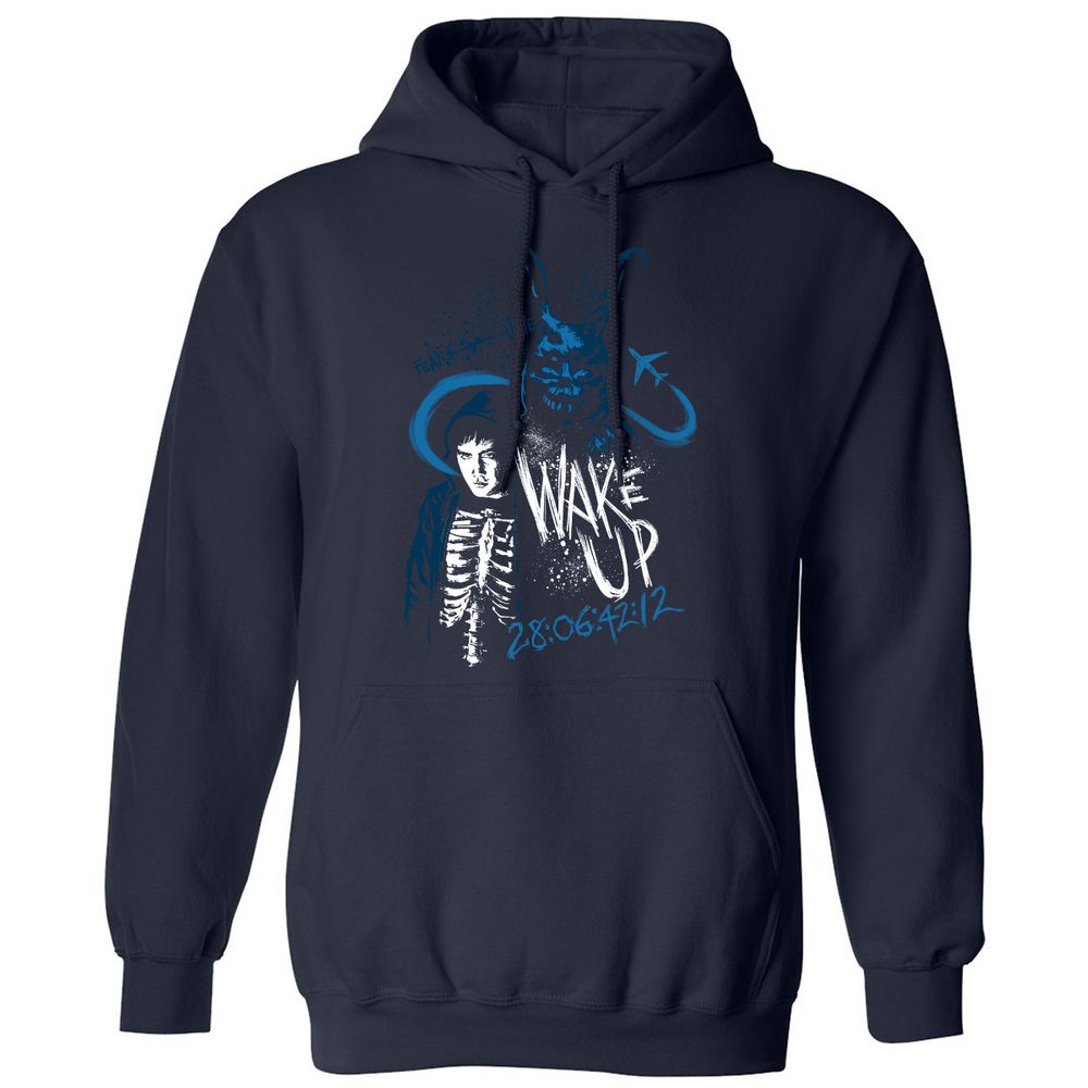 Classic Unisex Hoodie - XZWASN9M - Navy - 2