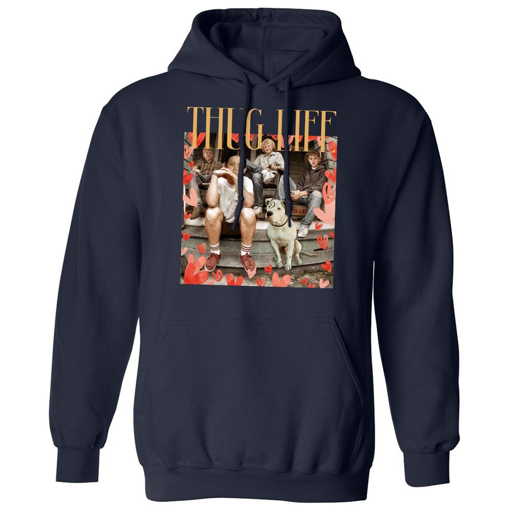 Classic Unisex Hoodie - T5H8N5YN - Navy - 2