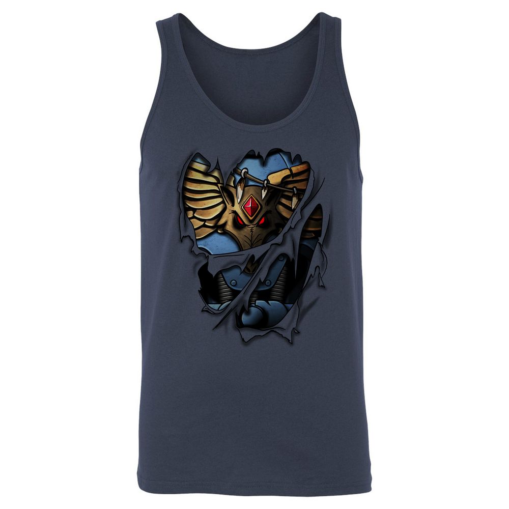 Unisex Jersey Tank - SRQWLJ9C - Navy - 2