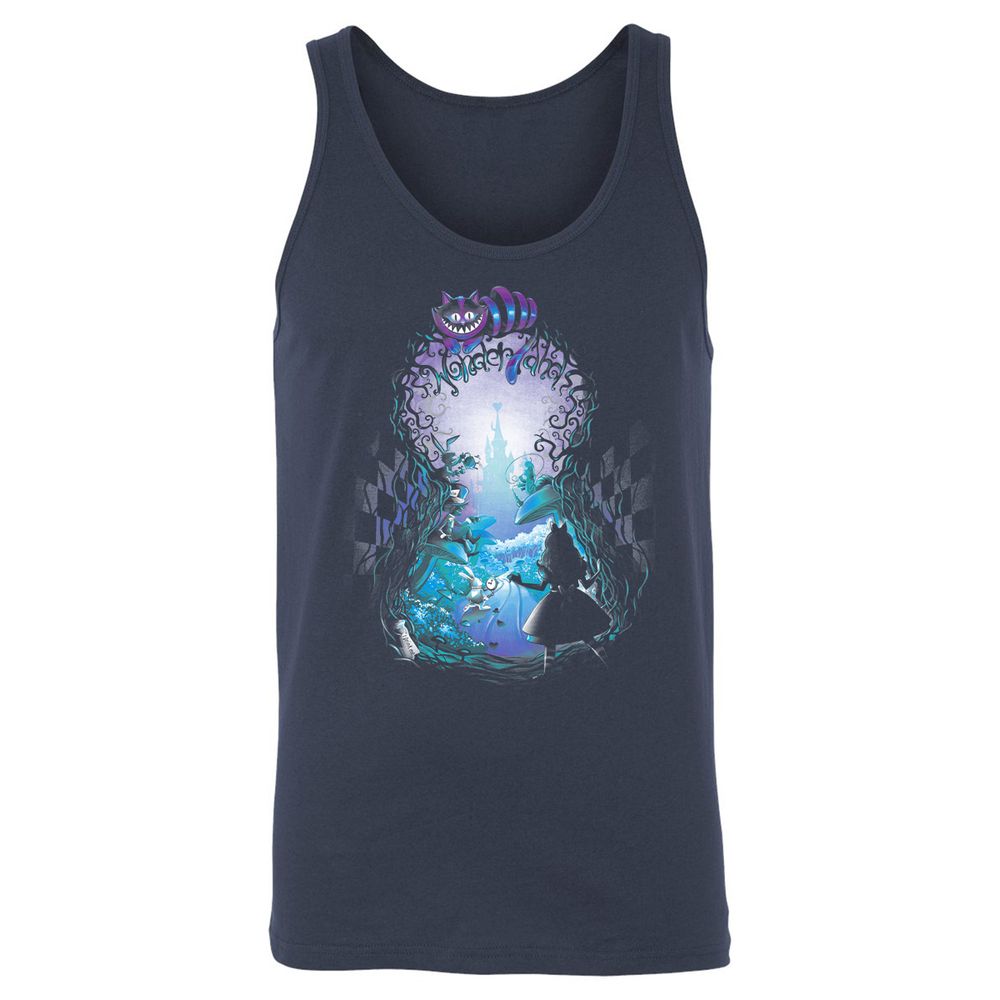 Unisex Jersey Tank - Q3MSL8SA - Navy - 2