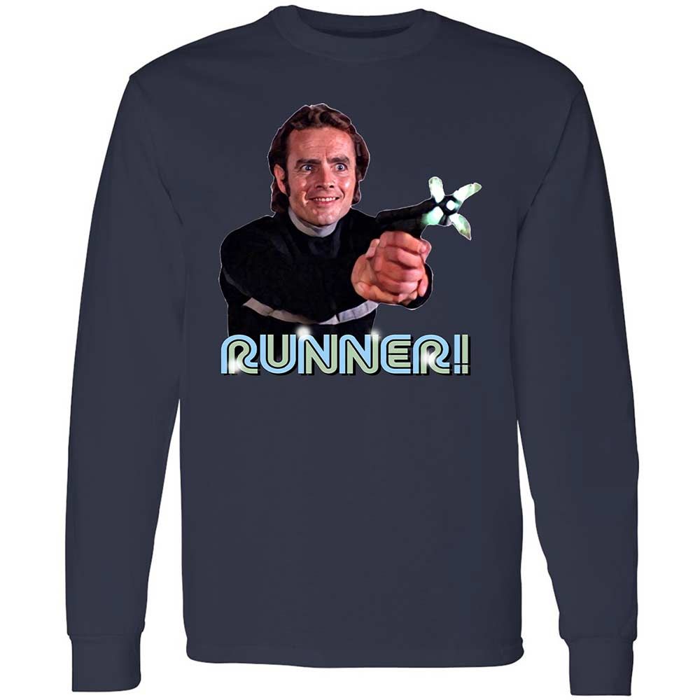 Long Sleeve T-Shirt - M3EV1N56 - Navy - 2