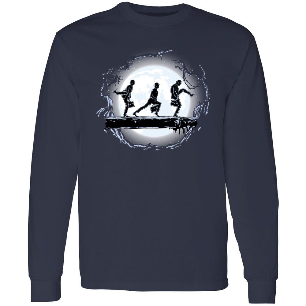 Long Sleeve T-Shirt - PGQ1UT5M - Navy - 2