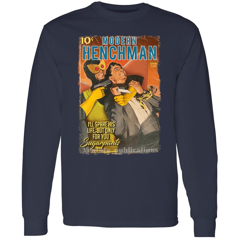 Long Sleeve T-Shirt - 2DHPX1EJ - Navy - 2