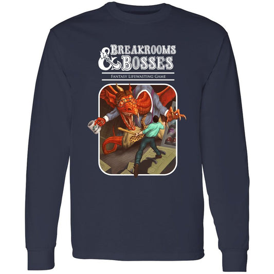 Long Sleeve T-Shirt - L732V3BG - Navy - 2