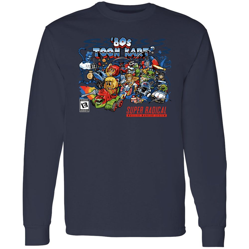Long Sleeve T-Shirt - TYWGF8A9 - Navy - 2
