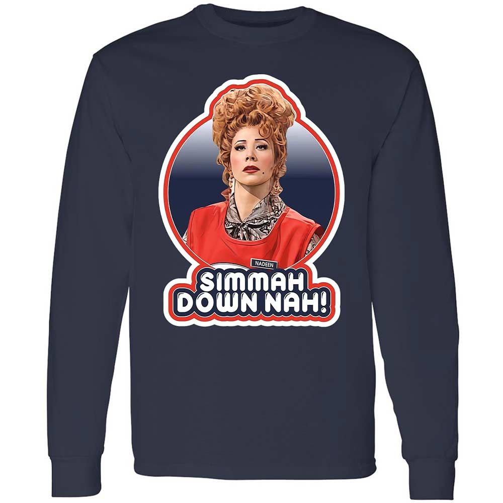 Simmah down nah! - Navy - 2