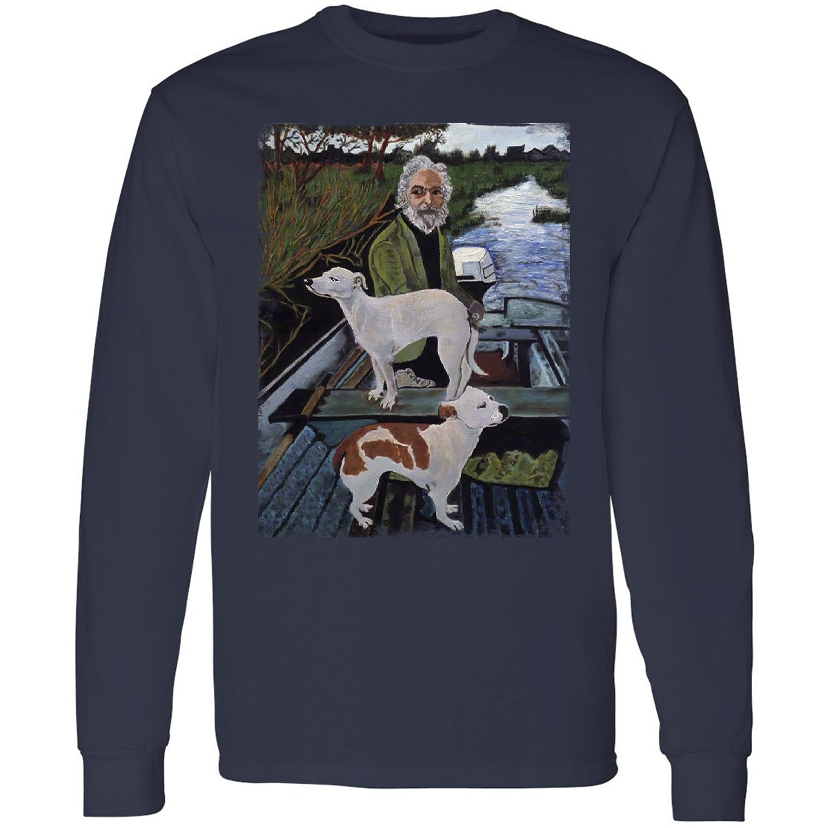 Long Sleeve T-Shirt - FK3TR5C1 - Navy - 2