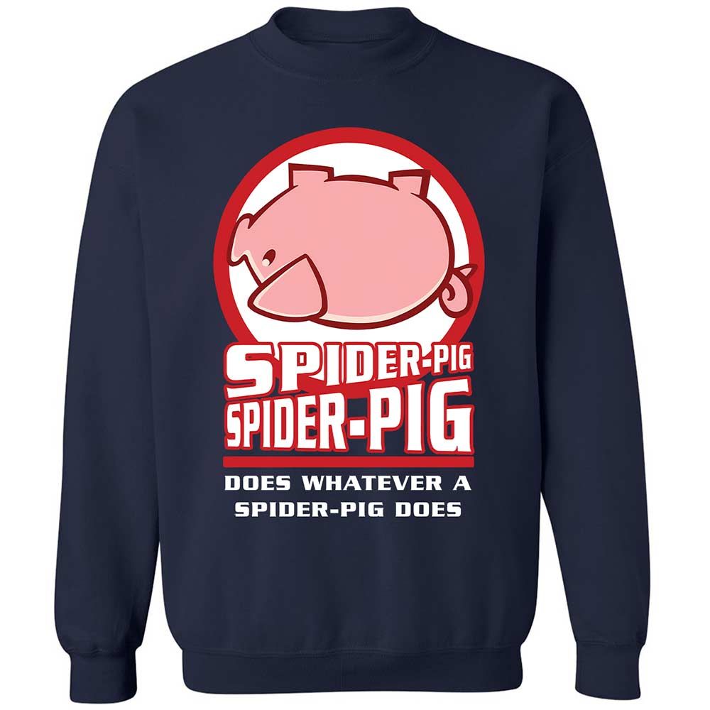 Spider-Pig, Spider-Pig - Navy - 2