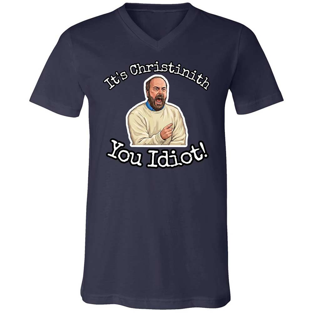 Unisex V-Neck T-Shirt - PCEX46X2 - Navy - 2