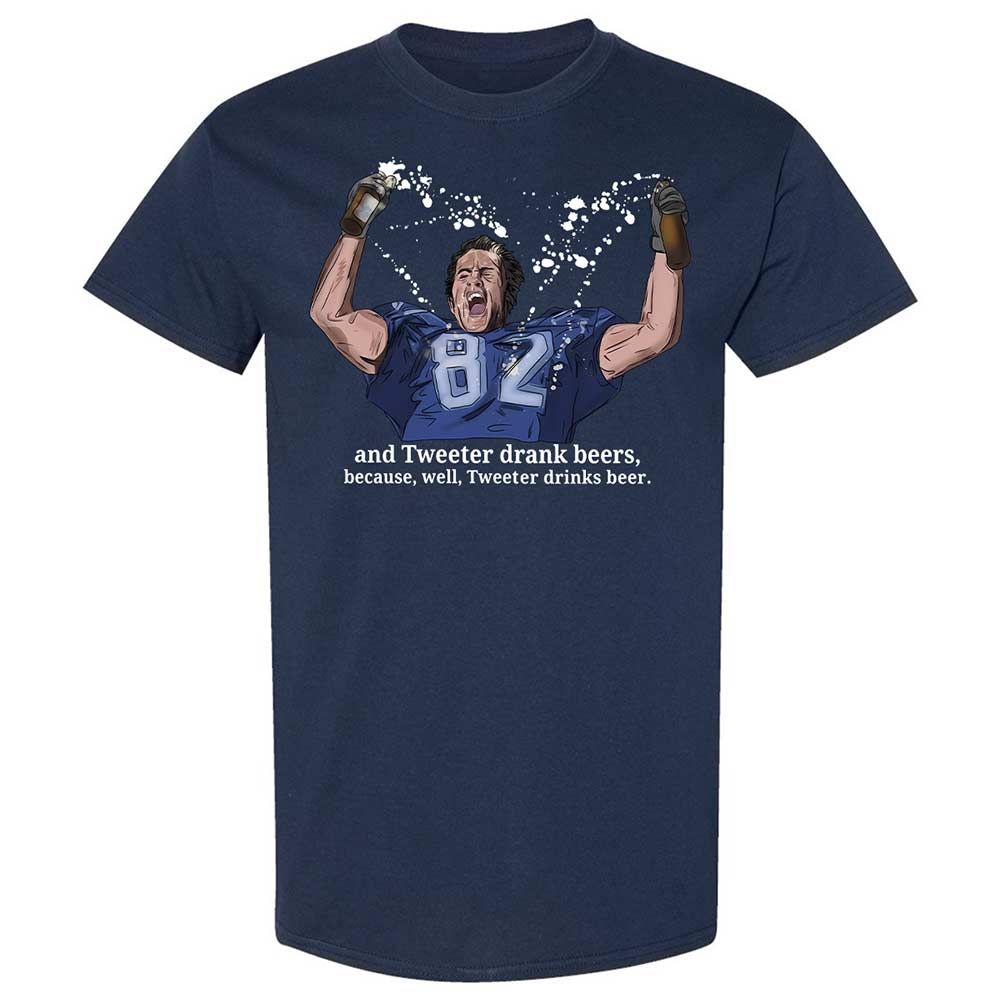 Classic Unisex T-Shirt - C4TKKZWG - Navy - 2
