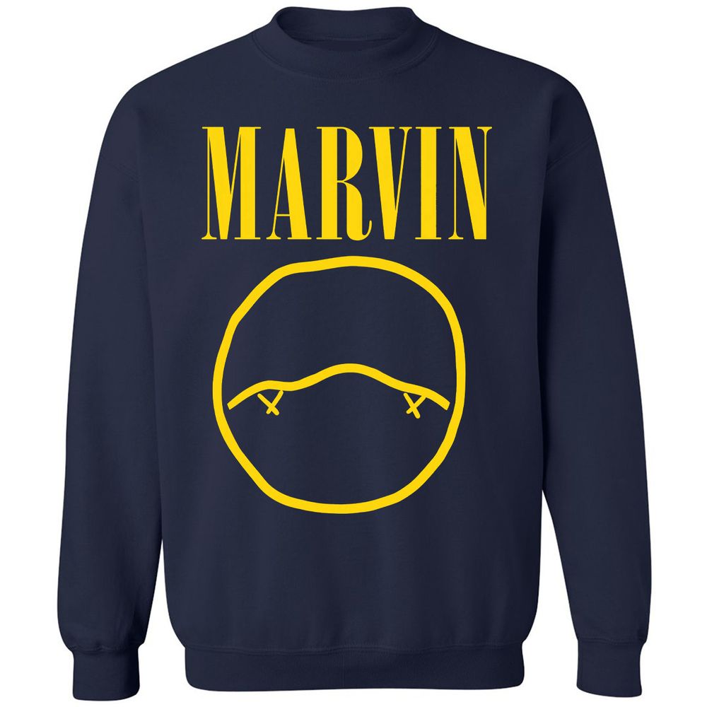 Classic Unisex Sweatshirt - UZV6JFXR - Navy - 2