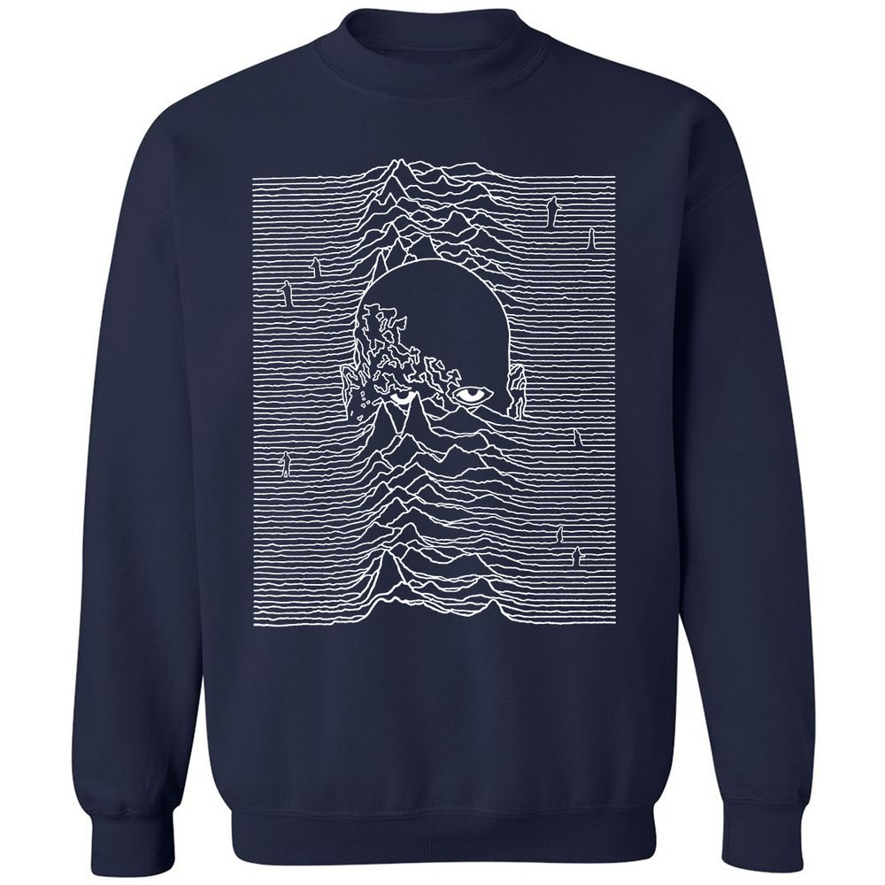 Classic Unisex Sweatshirt - CDZAEBZX - Navy - 2
