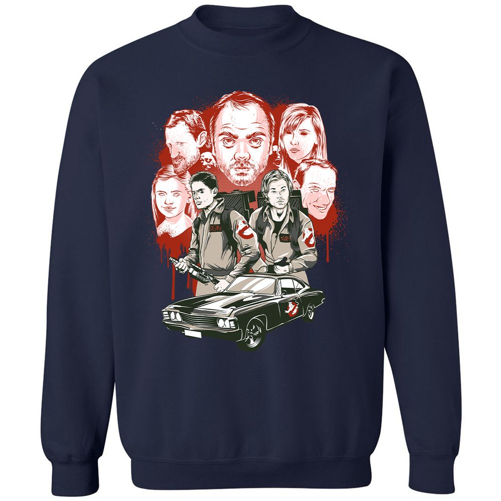 Classic Unisex Sweatshirt - W65FKVTC - Navy - 2