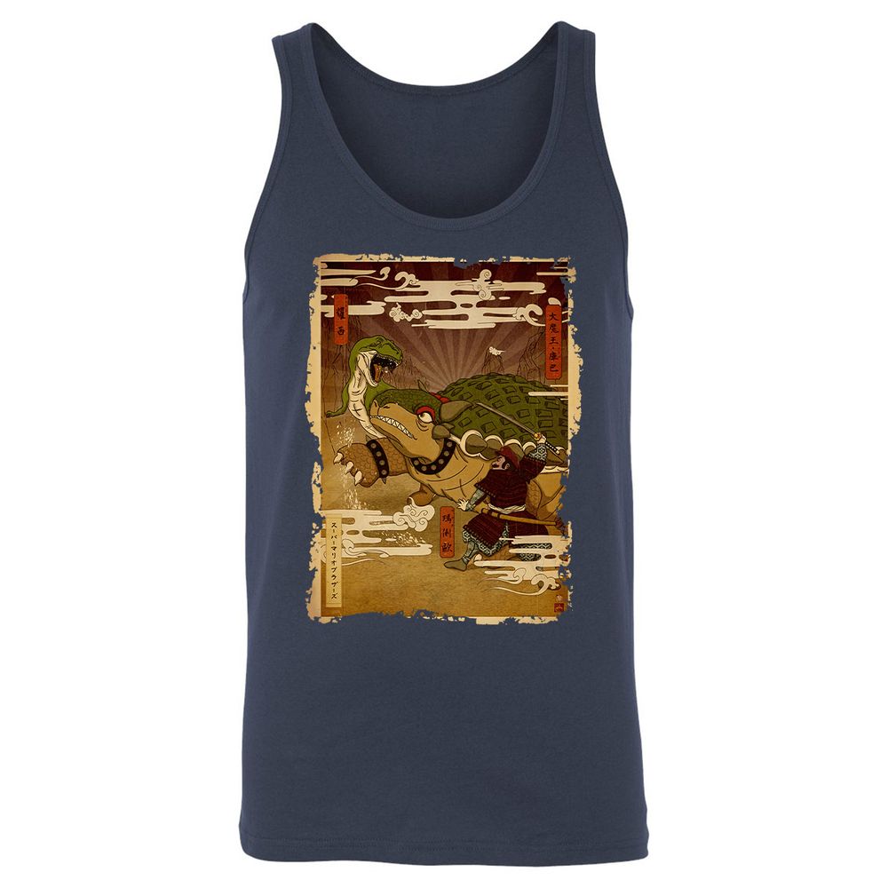 Unisex Jersey Tank - RDLKVFKR - Navy - 2