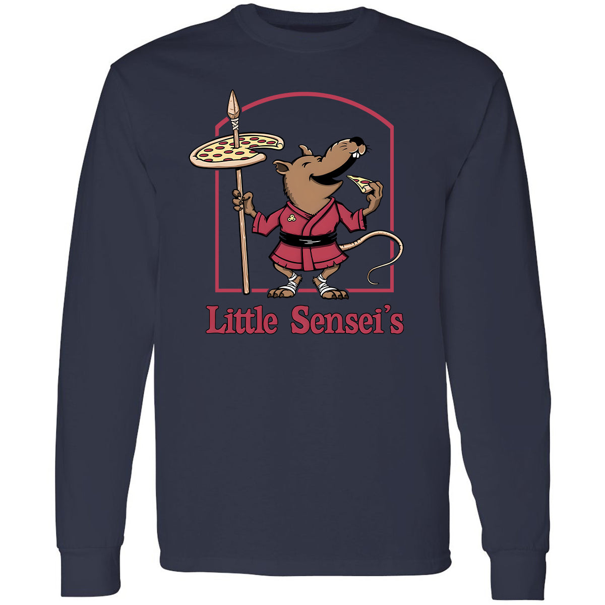 Long Sleeve T-Shirt - 3CHFP4F3 - Navy - 2