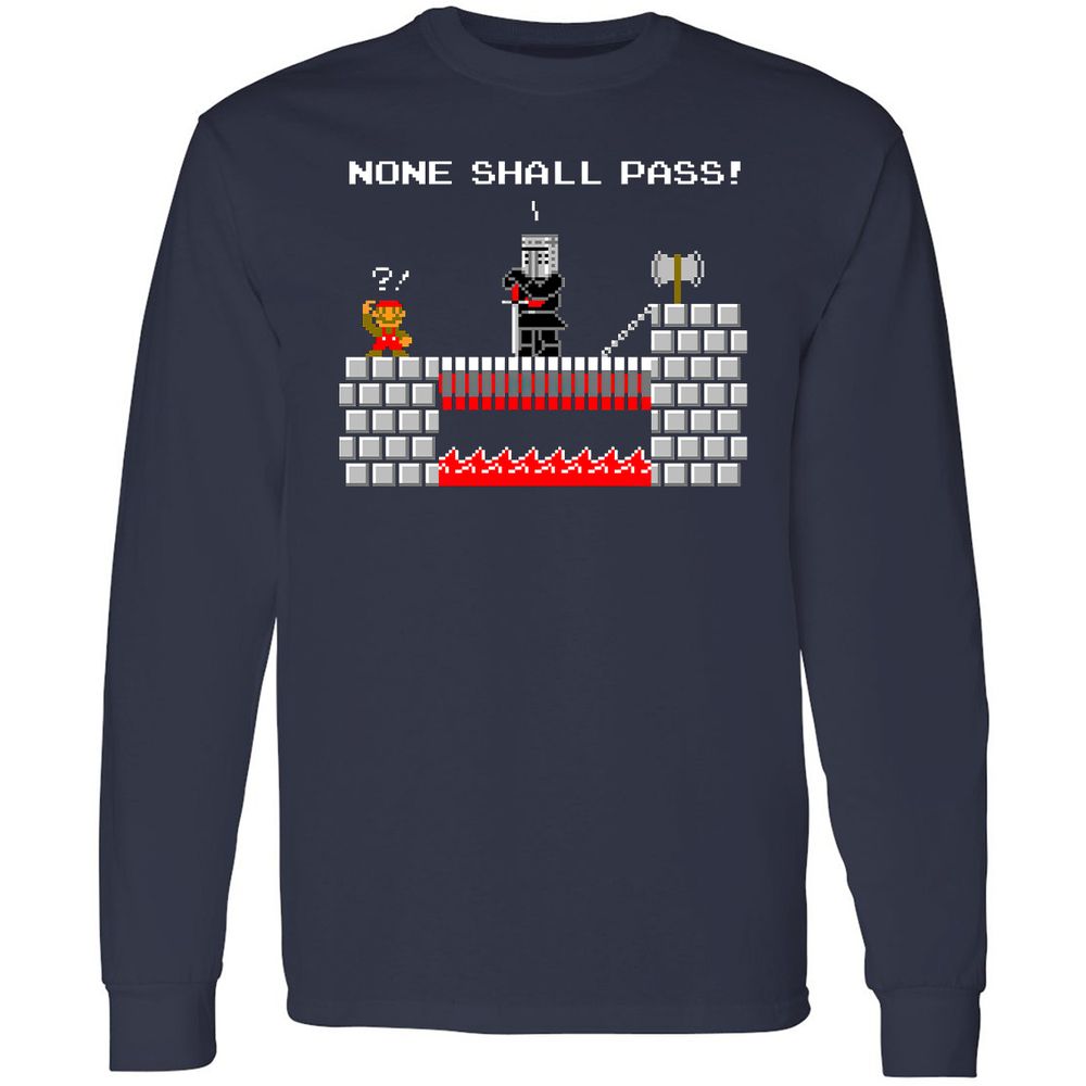 Long Sleeve T-Shirt - JZ63X5RR - Navy - 2