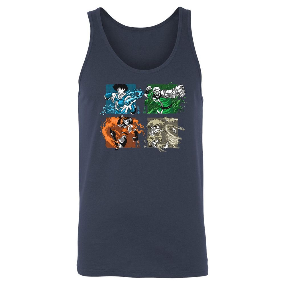 Unisex Jersey Tank - 96LFB2C3 - Navy - 2