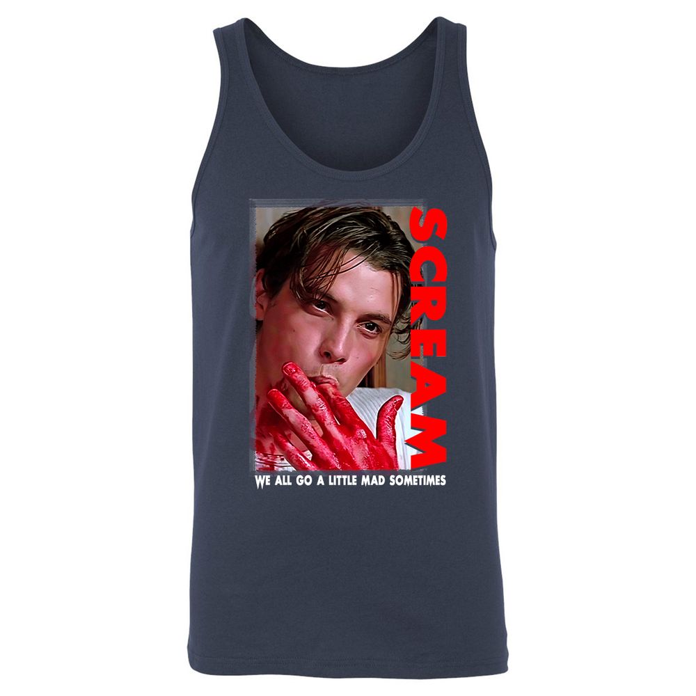 Unisex Jersey Tank - DRXWNK95 - Navy - 2