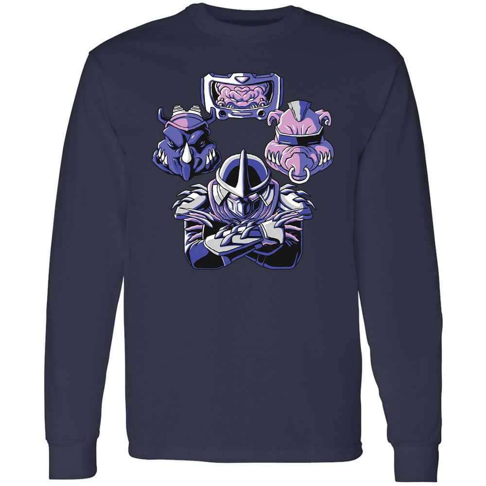 Long Sleeve T-Shirt - PZYL4NQZ - Navy - 2