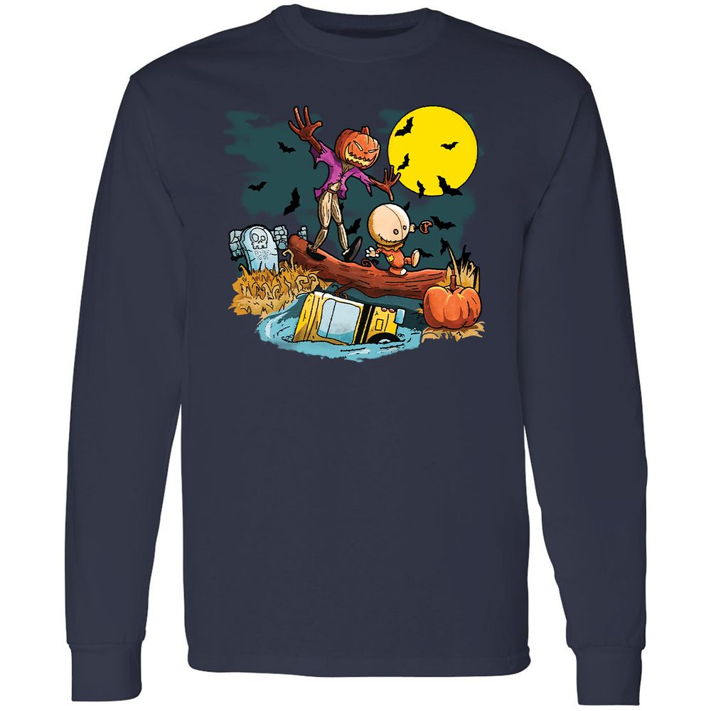 Long Sleeve T-Shirt - YYSDVDP3 - Navy - 2