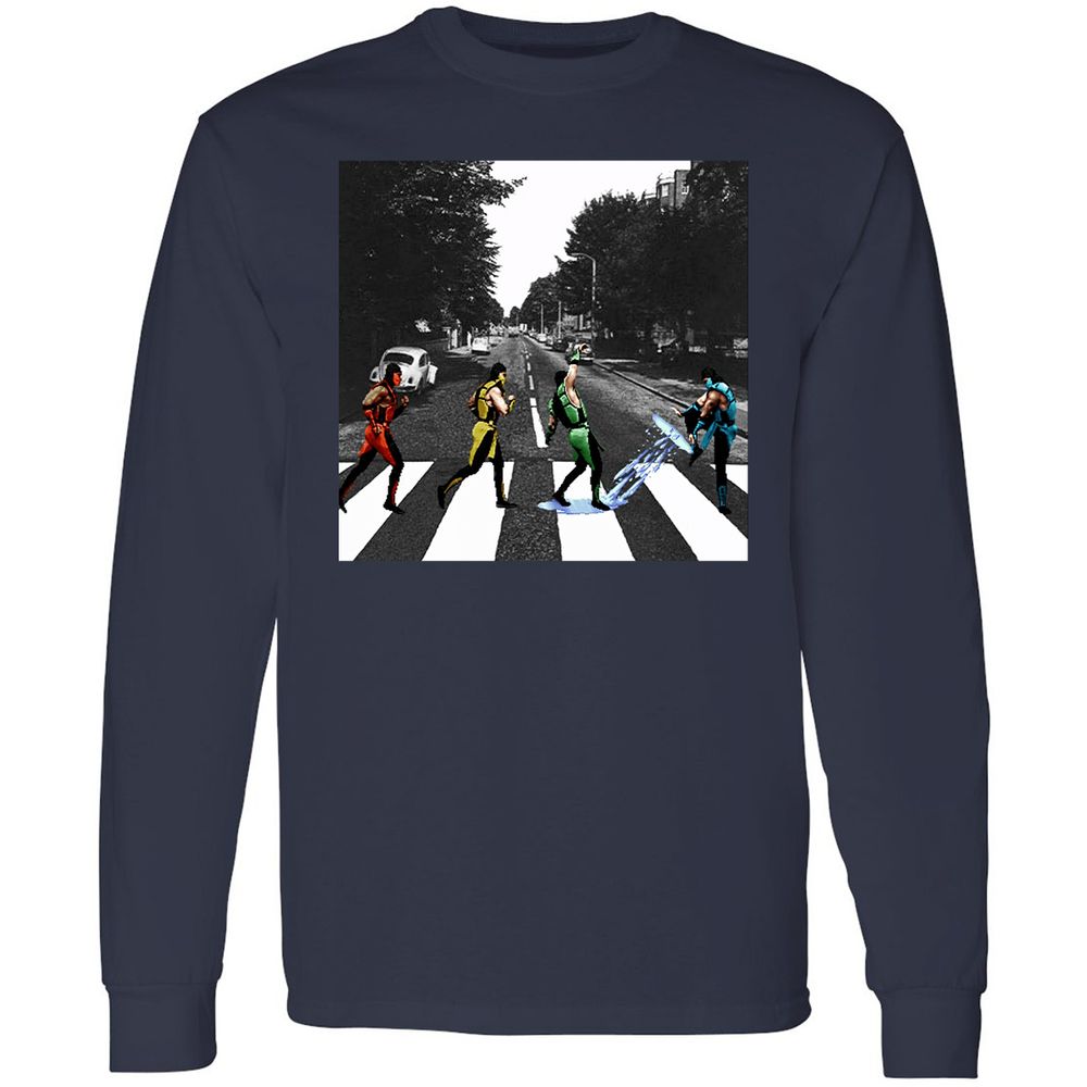 Long Sleeve T-Shirt - CCLEXUTP - Navy - 2