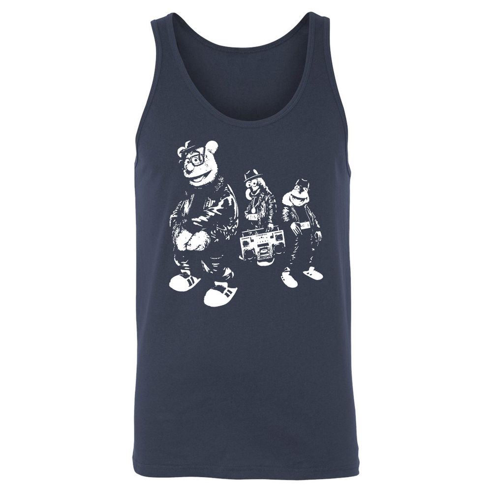 Unisex Jersey Tank - NFDBB4FQ - Navy - 2