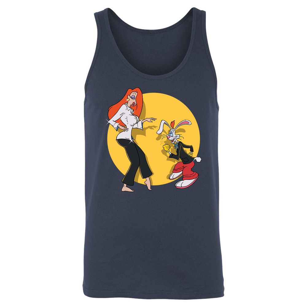 Unisex Jersey Tank - 13AC9NEK - Navy - 2