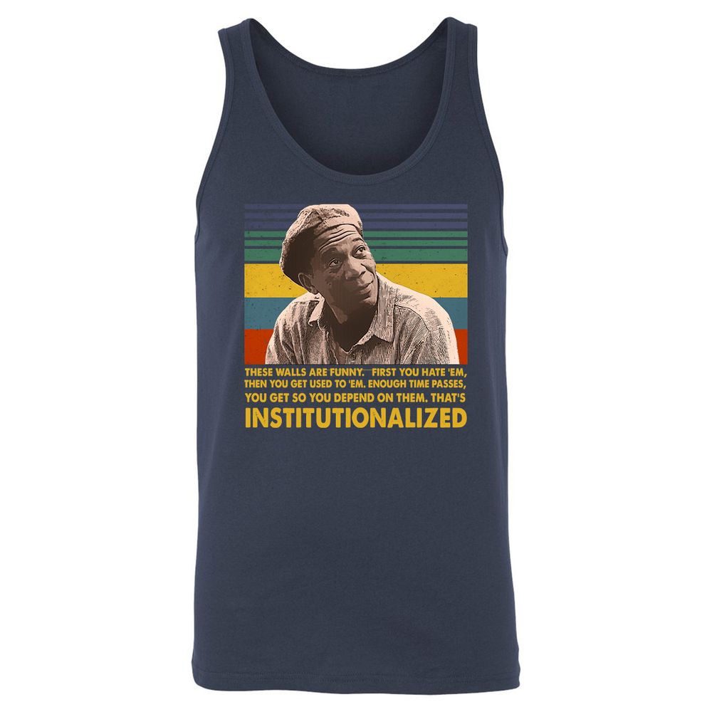 Unisex Jersey Tank - LY1LMWJJ - Navy - 2