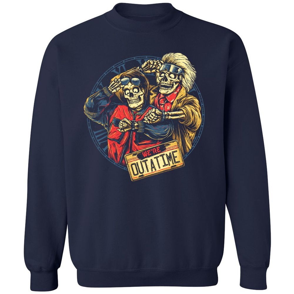 Classic Unisex Sweatshirt - B4HX1HPK - Navy - 2