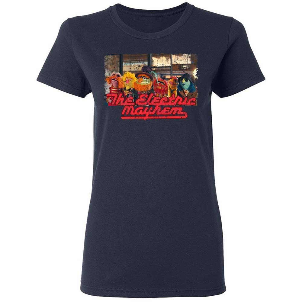 Women's T-Shirt - AKJNF5XZ - Navy - 2