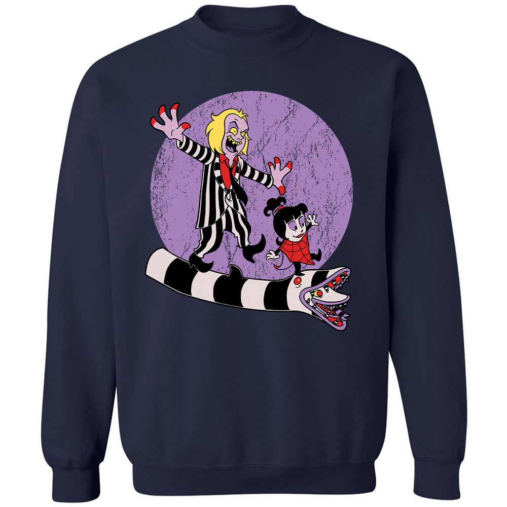 Classic Unisex Sweatshirt - Q96VX86V - Navy - 2