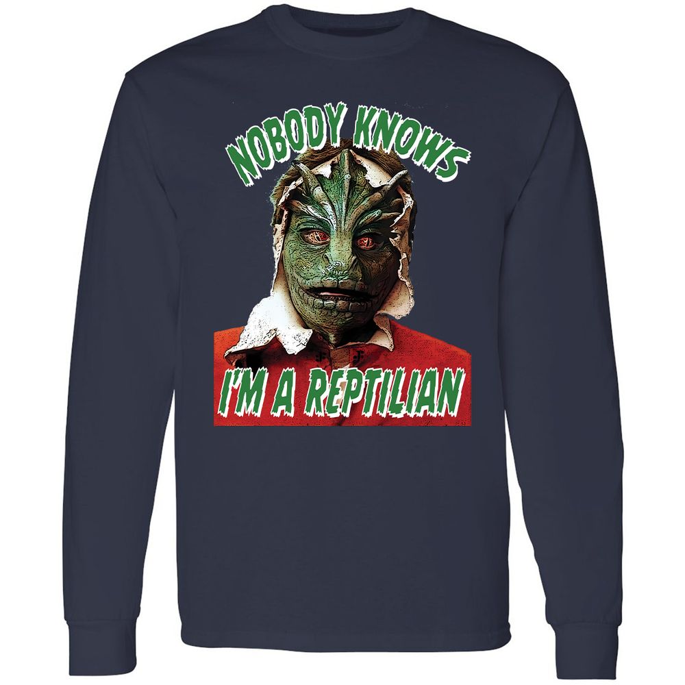 Long Sleeve T-Shirt - A9QNU94P - Navy - 2