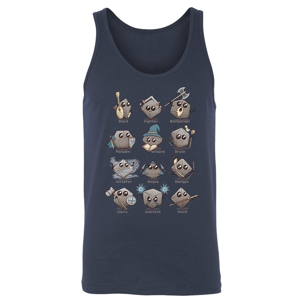 Unisex Jersey Tank - XG422SRC - Navy - 2