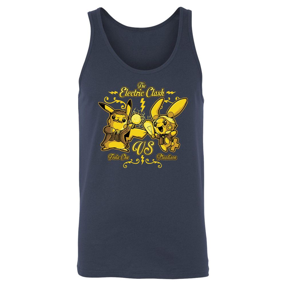Unisex Jersey Tank - S3LZH8WH - Navy - 2