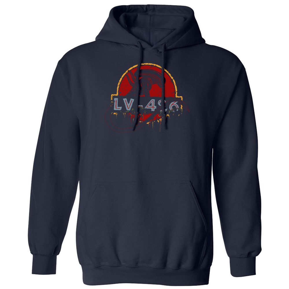 Classic Unisex Hoodie - W9NPDJZC - Navy - 2