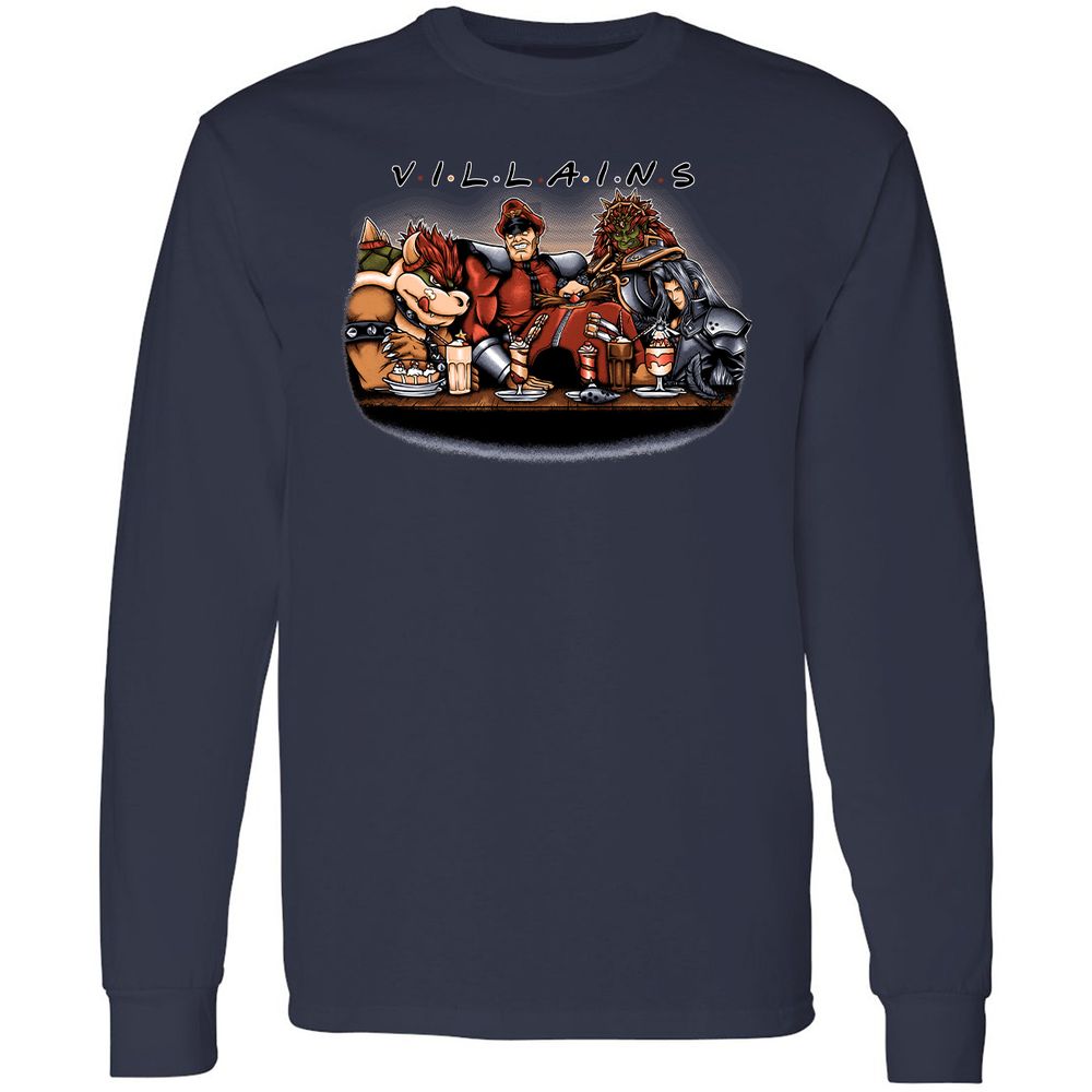 Long Sleeve T-Shirt - PCG2L1B5 - Navy - 2