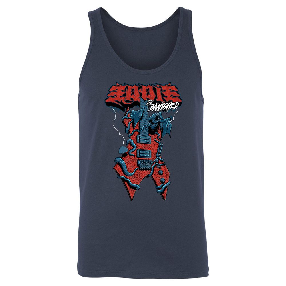 Unisex Jersey Tank - 8DX9JAHG - Navy - 2