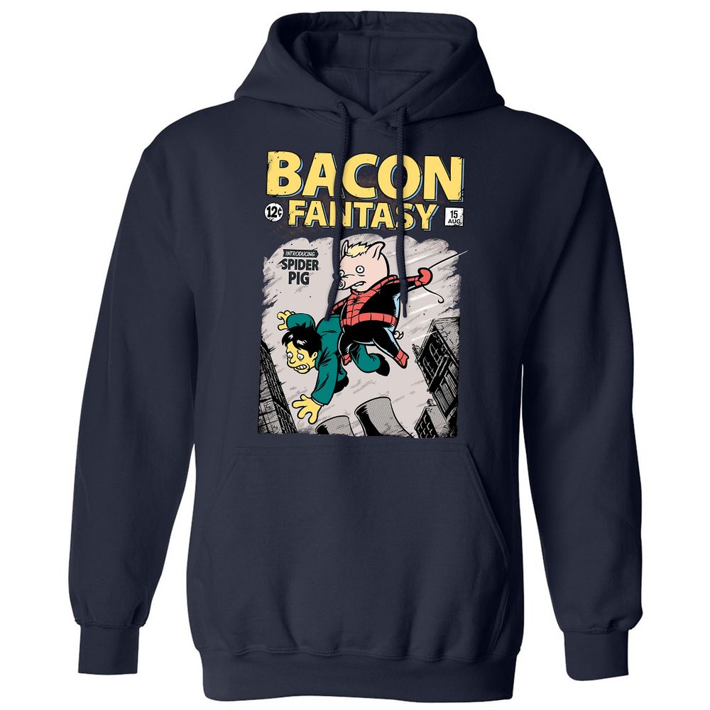 Classic Unisex Hoodie - NTSJF5RT - Navy - 2