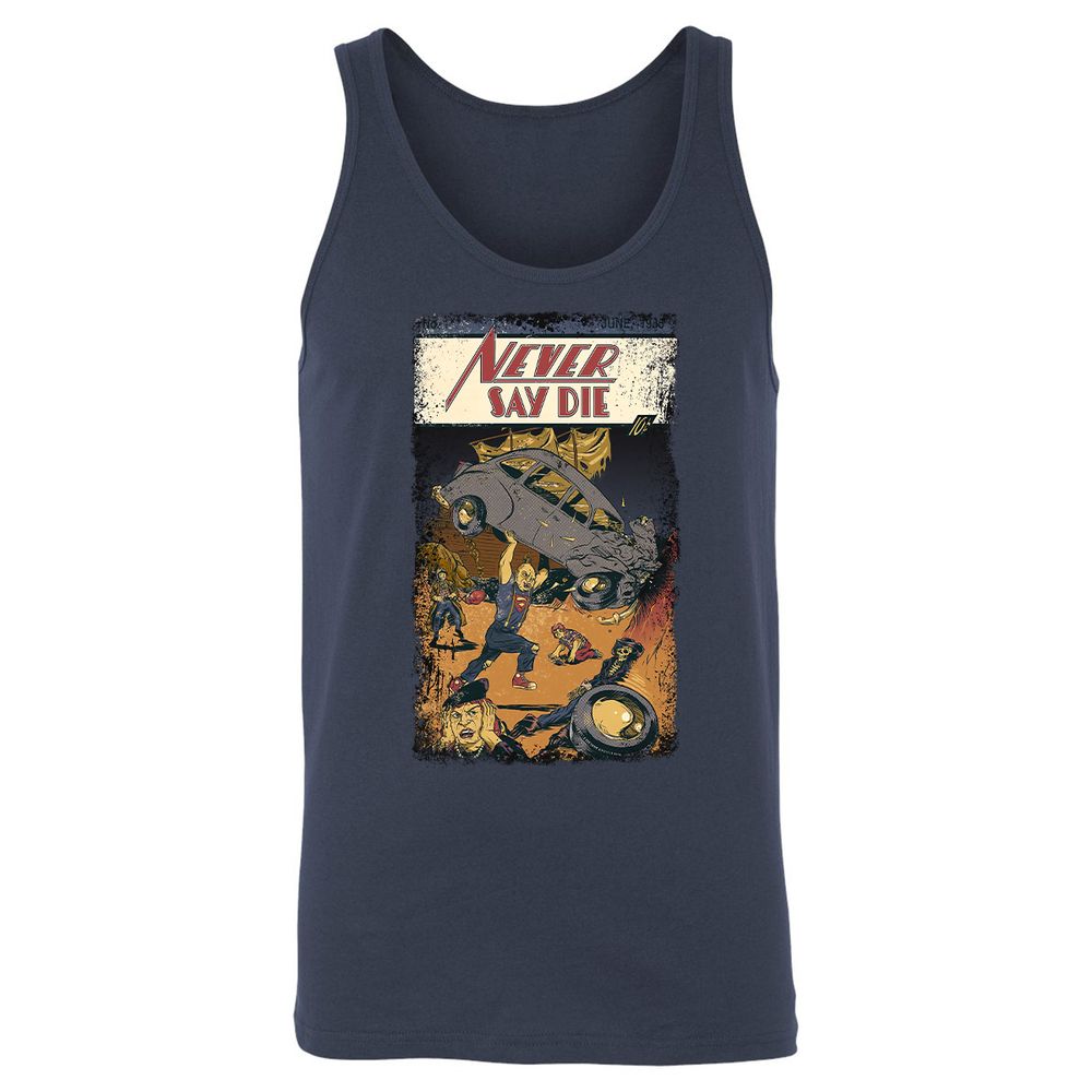 Unisex Jersey Tank - X66HVW1C - Navy - 2