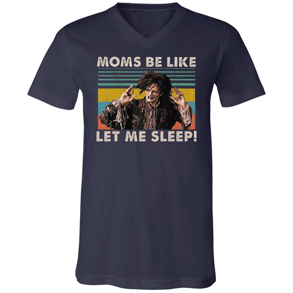 Unisex V-Neck T-Shirt - BX8T11YF - Navy - 2