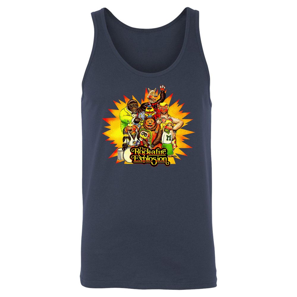 Unisex Jersey Tank - 94QVNGVD - Navy - 2