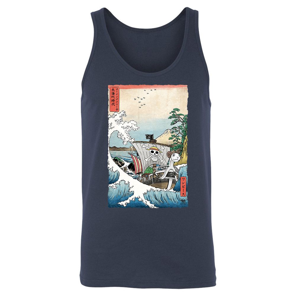 Unisex Jersey Tank - CRH8H9NC - Navy - 2