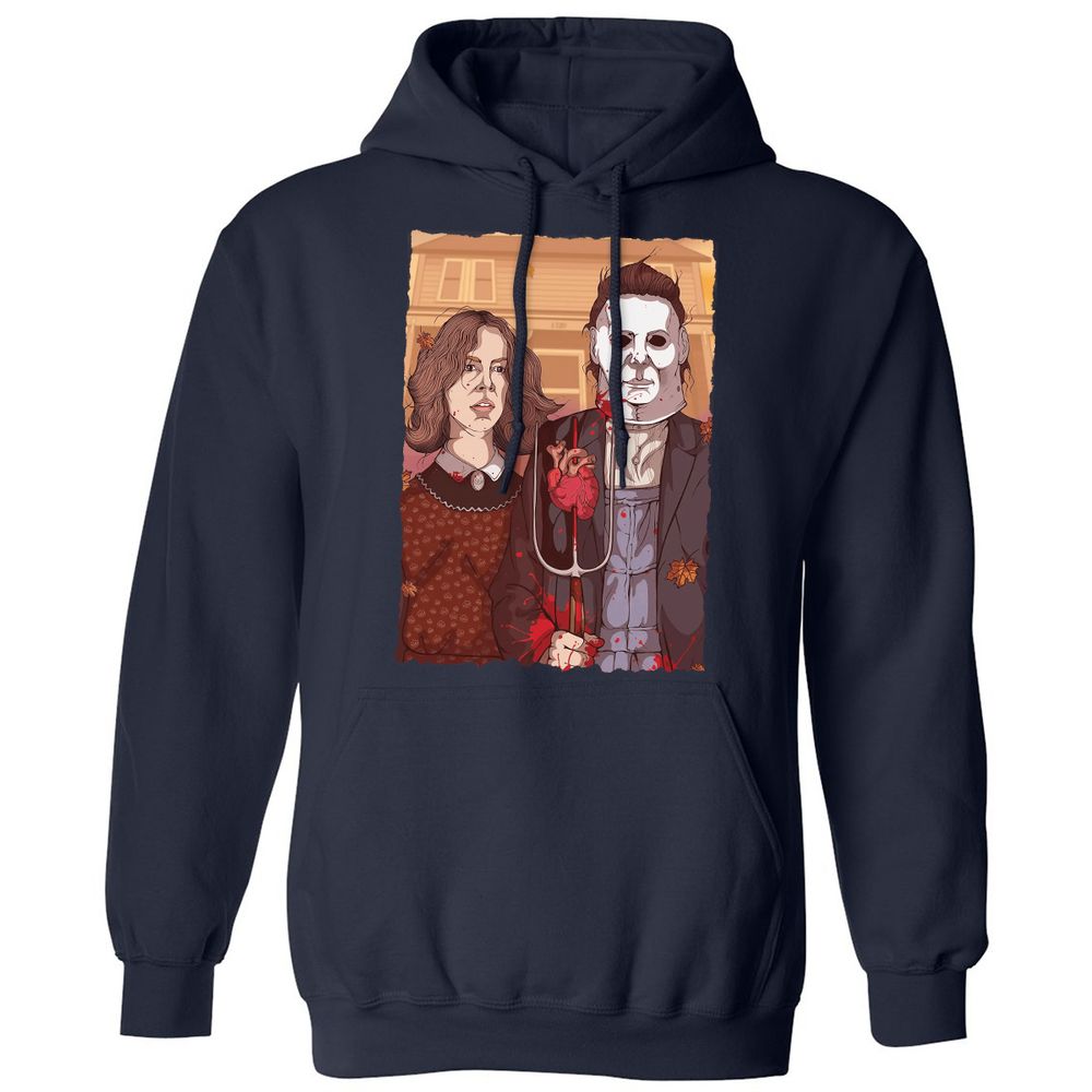 Classic Unisex Hoodie - M1XQ14JD - Navy - 2