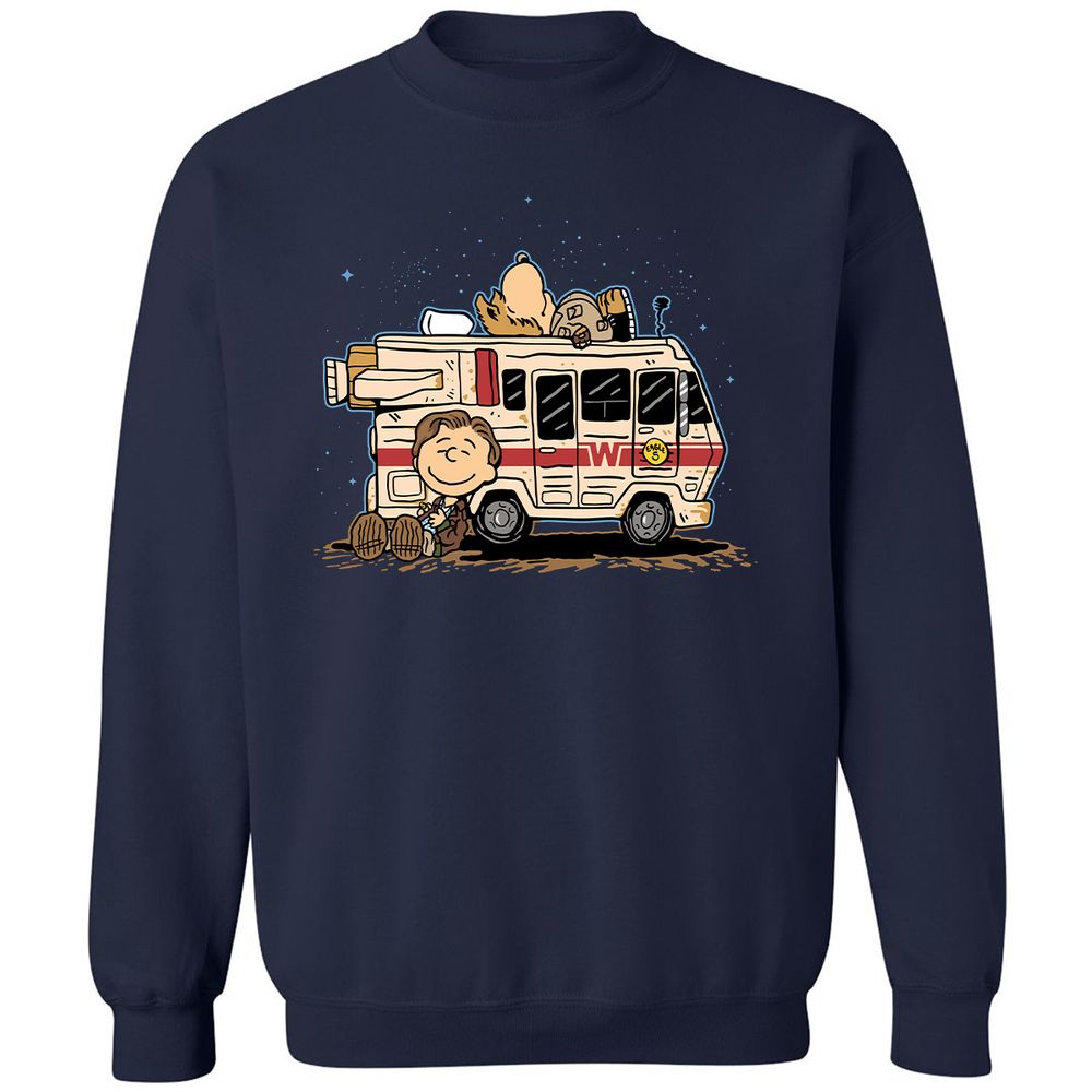 Classic Unisex Sweatshirt - 379ZW3Y7 - Navy - 2