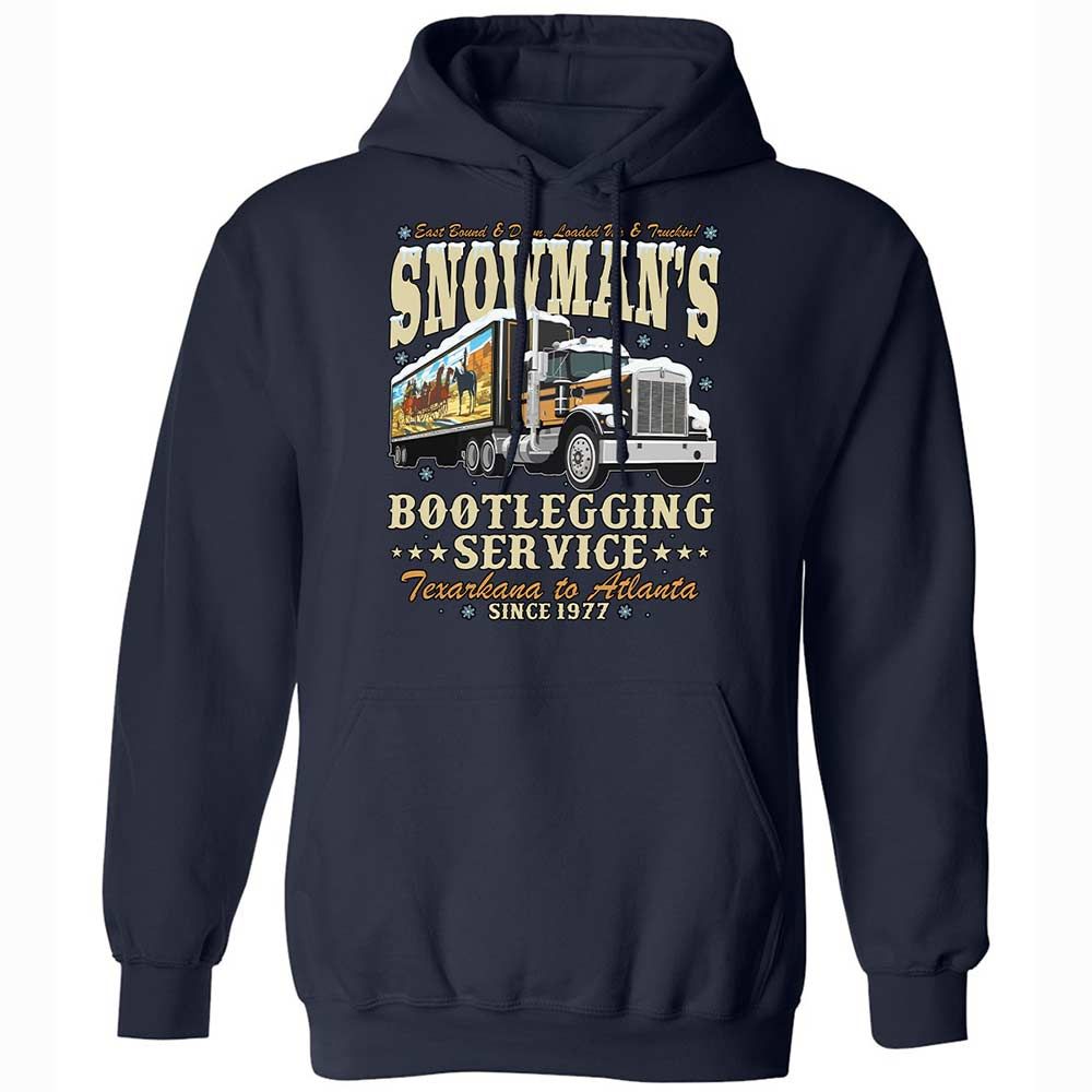 Snowman's Bootlegging Service - Navy - 2