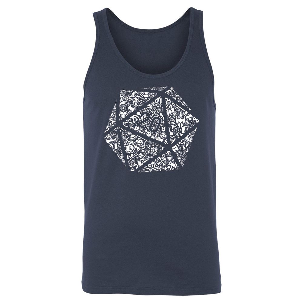 Unisex Jersey Tank - SCX7FN34 - Navy - 2