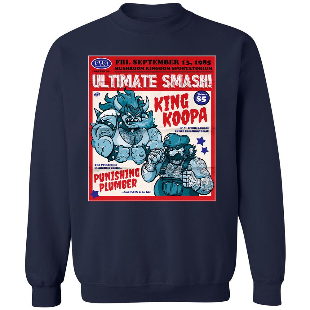 Classic Unisex Sweatshirt - F9M1C1QU - Navy - 2