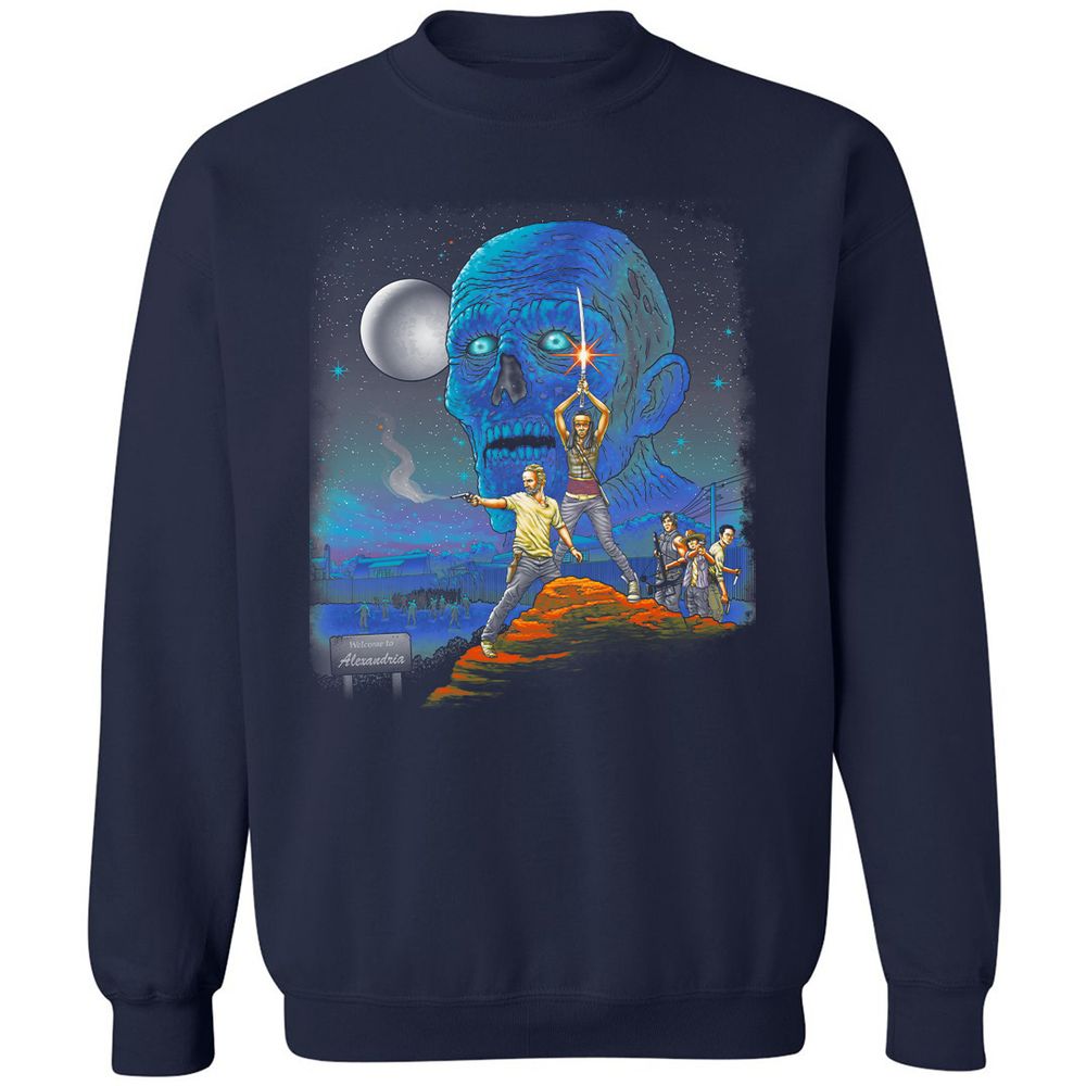 Classic Unisex Sweatshirt - 3YLE1AVC - Navy - 2